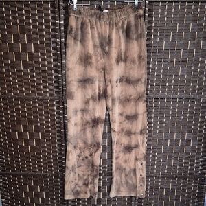 Stylish Brown Tie-Dye Joggers